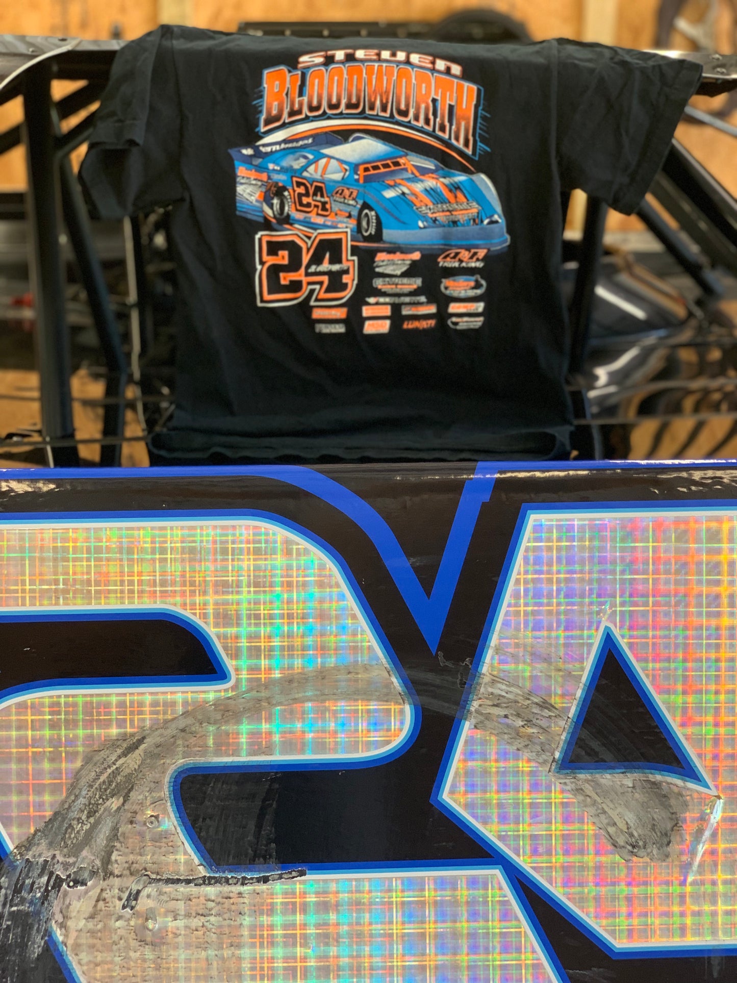 Steven Bloodworth Back Short Sleeve T-shirt